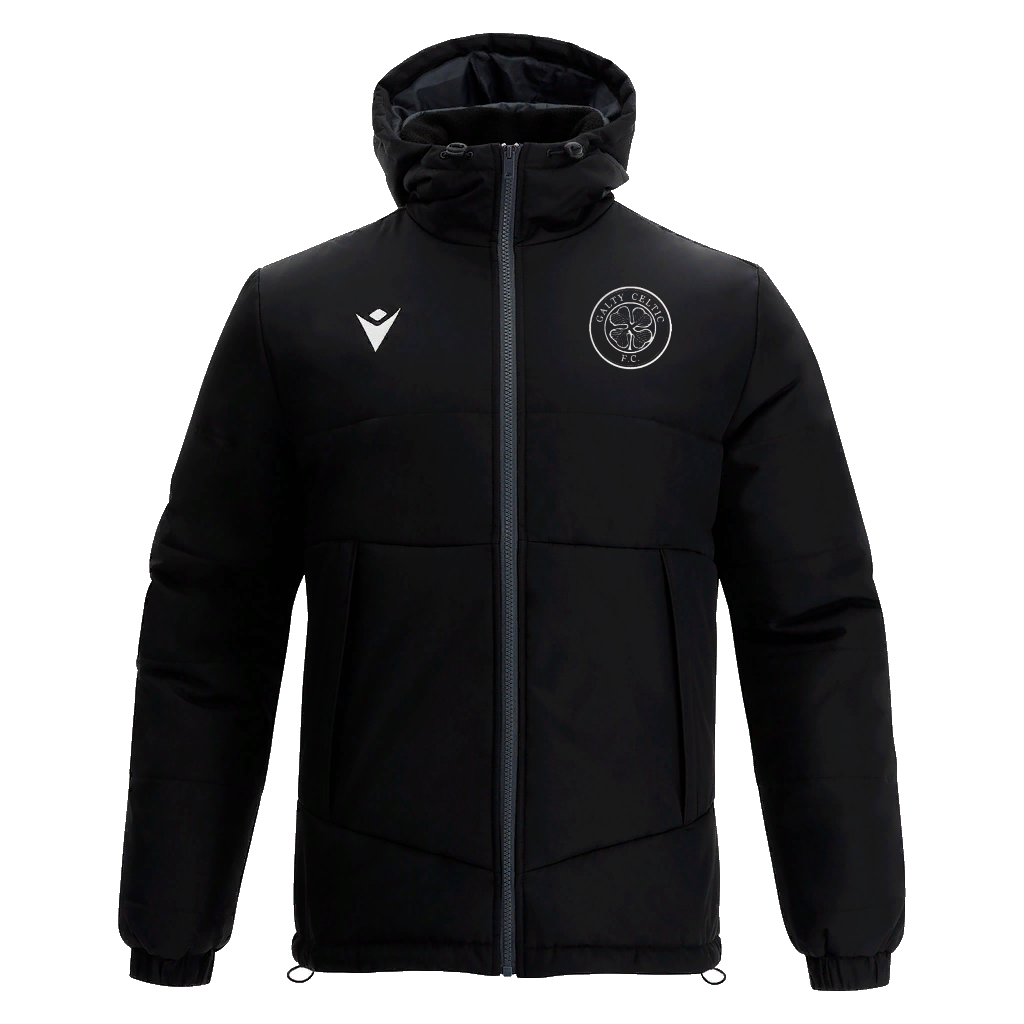 Galty Celtic Andes Bomber Jacket Black