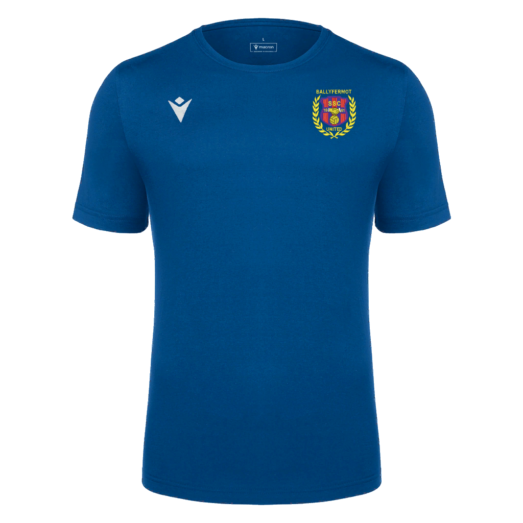 Ballyfermot United Boost Eco T Shirt Royal Blue