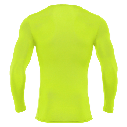 Holly Tech Underwear Top LS Neon Yellow