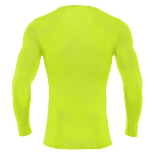 Holly Tech Underwear Top LS Neon Yellow
