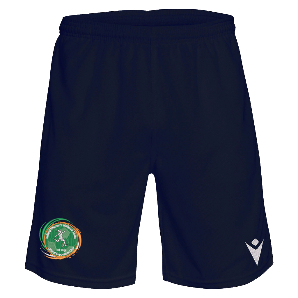 Ireland Women's National Team Official Supporters Club Unisex Draco Hero Shorts Navy