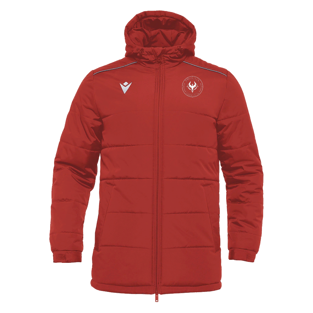 Phoenix Athletic FC Gyor Padded Jacket Red
