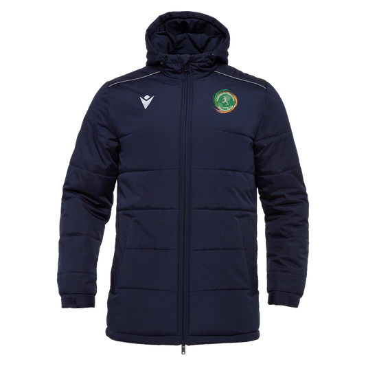 Ireland Women's National Team Official Supporters Club Unisex Gyor Padded Jacket Navy