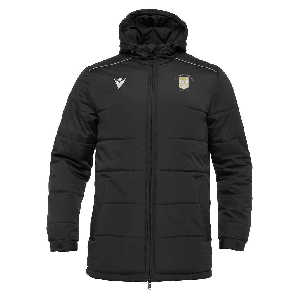Grange Woodbine FC Gyor Padded Jacket Black