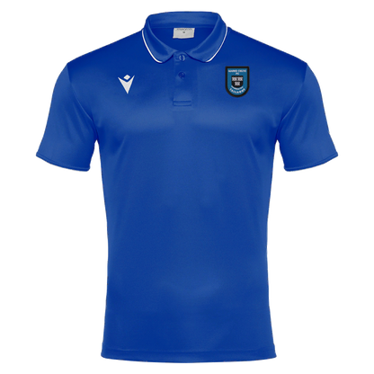 Marks Celtic FC Kids Draco Hero Polo Royal Blue