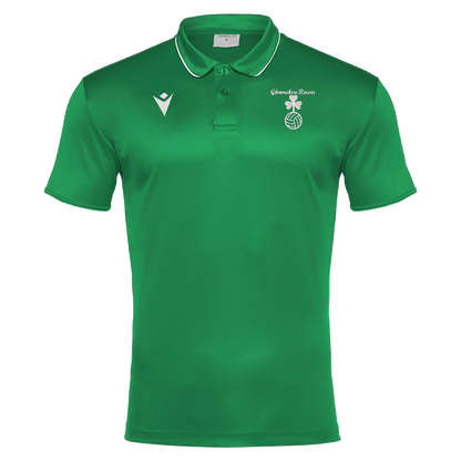 Glenmalure Rovers FC Draco Hero Polo Green & White
