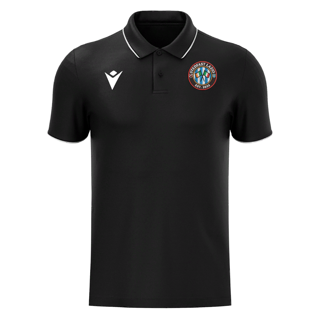 Stedfast x Lazio Adult Draco Hero Polo Black