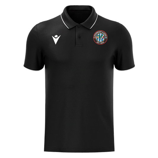 Stedfast x Lazio Adult Draco Hero Polo Black