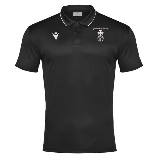 Glenmalure Rovers FC Draco Hero Polo Black & White