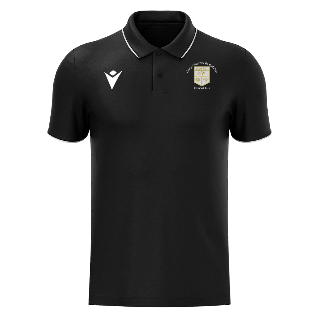 Grange Woodbine FC Draco Hero Polo Black