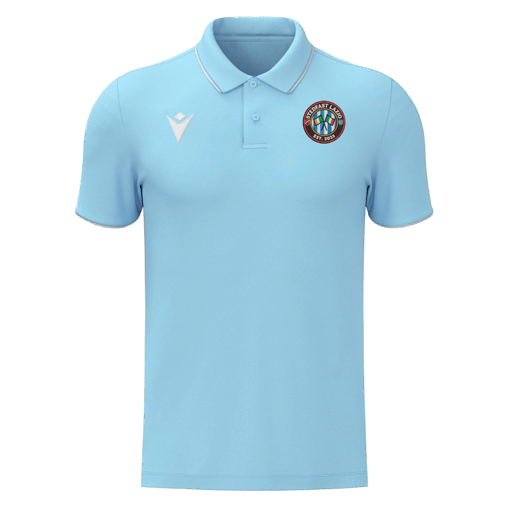 Stedfast x Lazio Adult Draco Hero Polo Sky Blue
