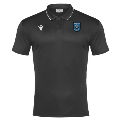 Marks Celtic FC Adult Draco Hero Polo Anthracite & White