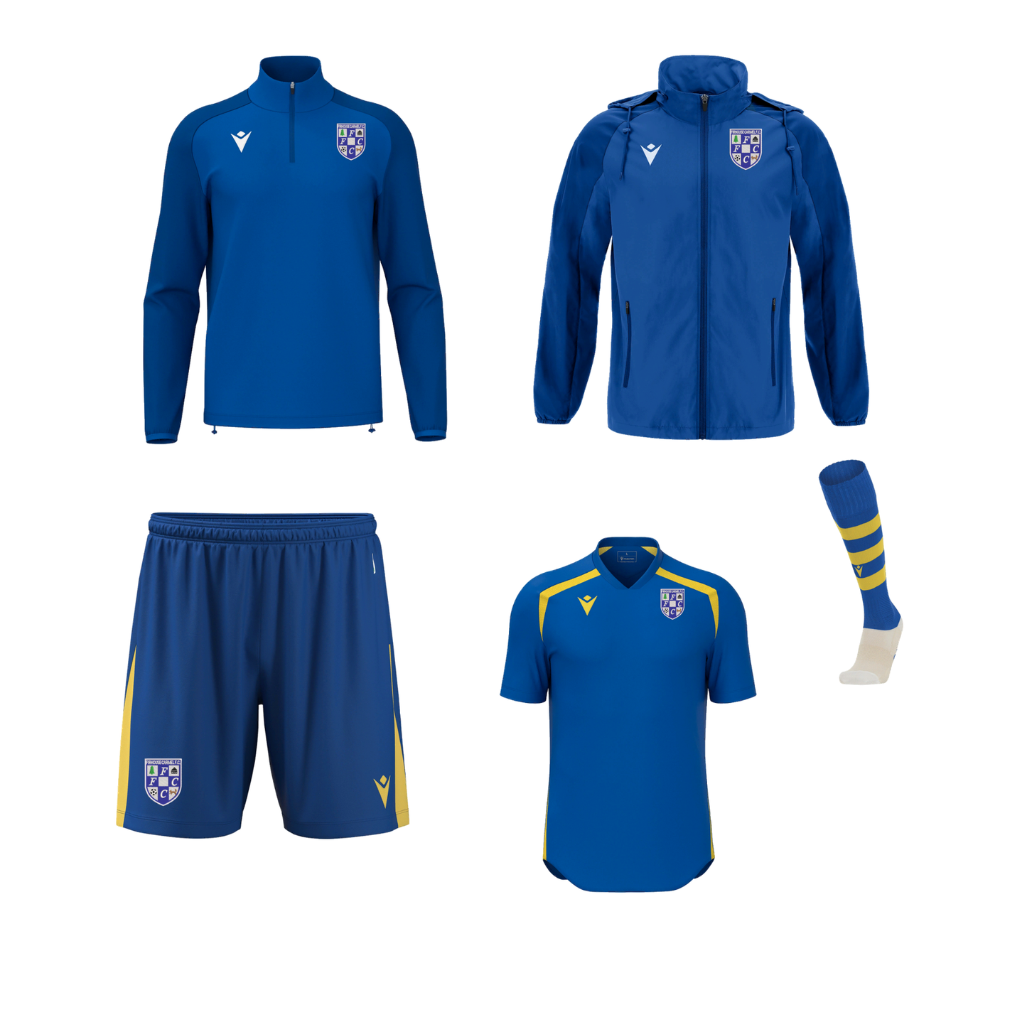 Firhouse Carmel AFC Adult Reg Pack Blue Shirt