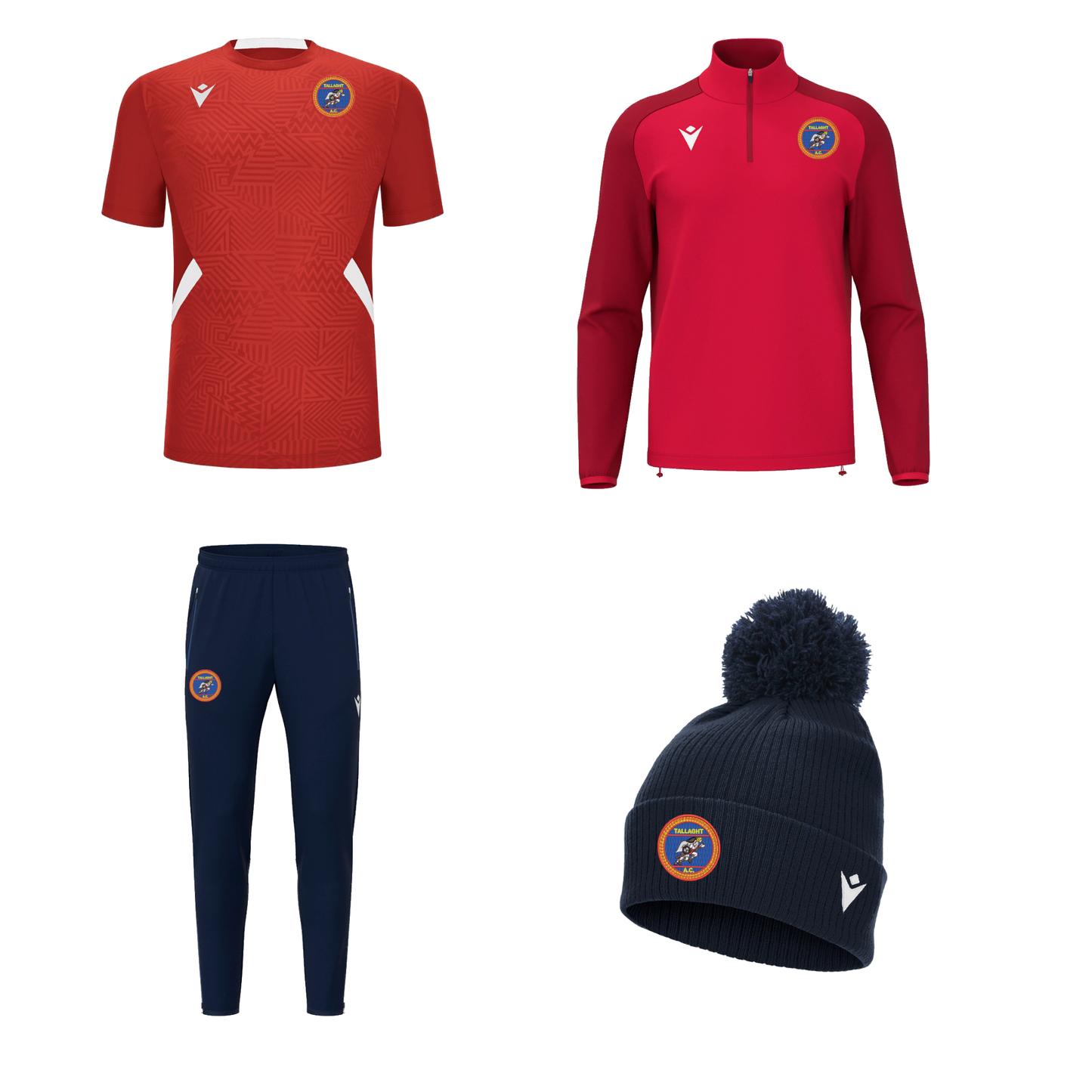 Tallaght AC Mens 4 piece training pack