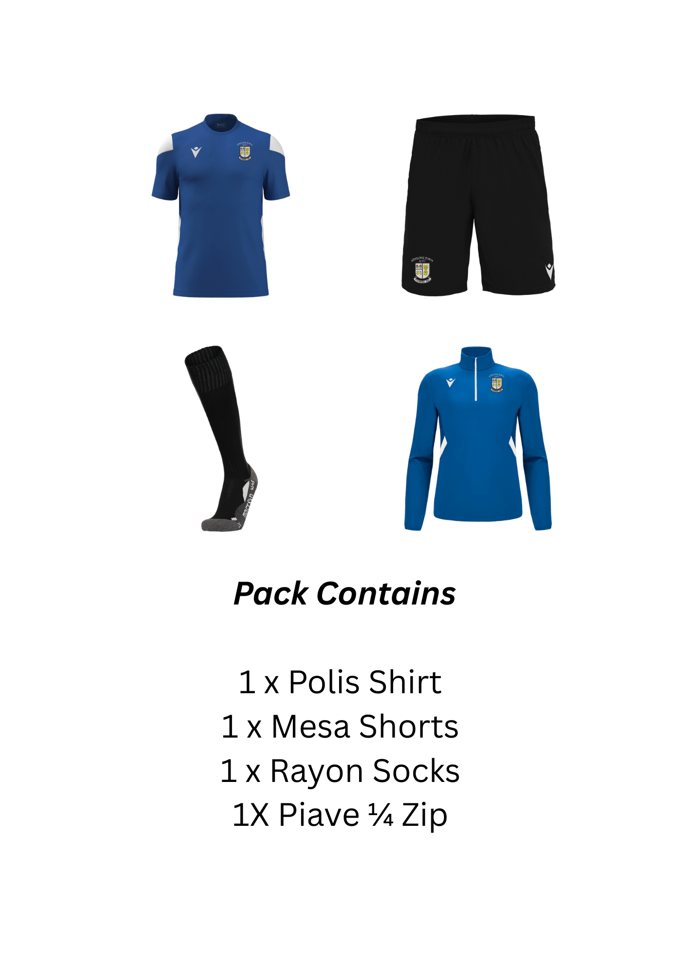 Athlone Town Little Kickers AFC Training Pack